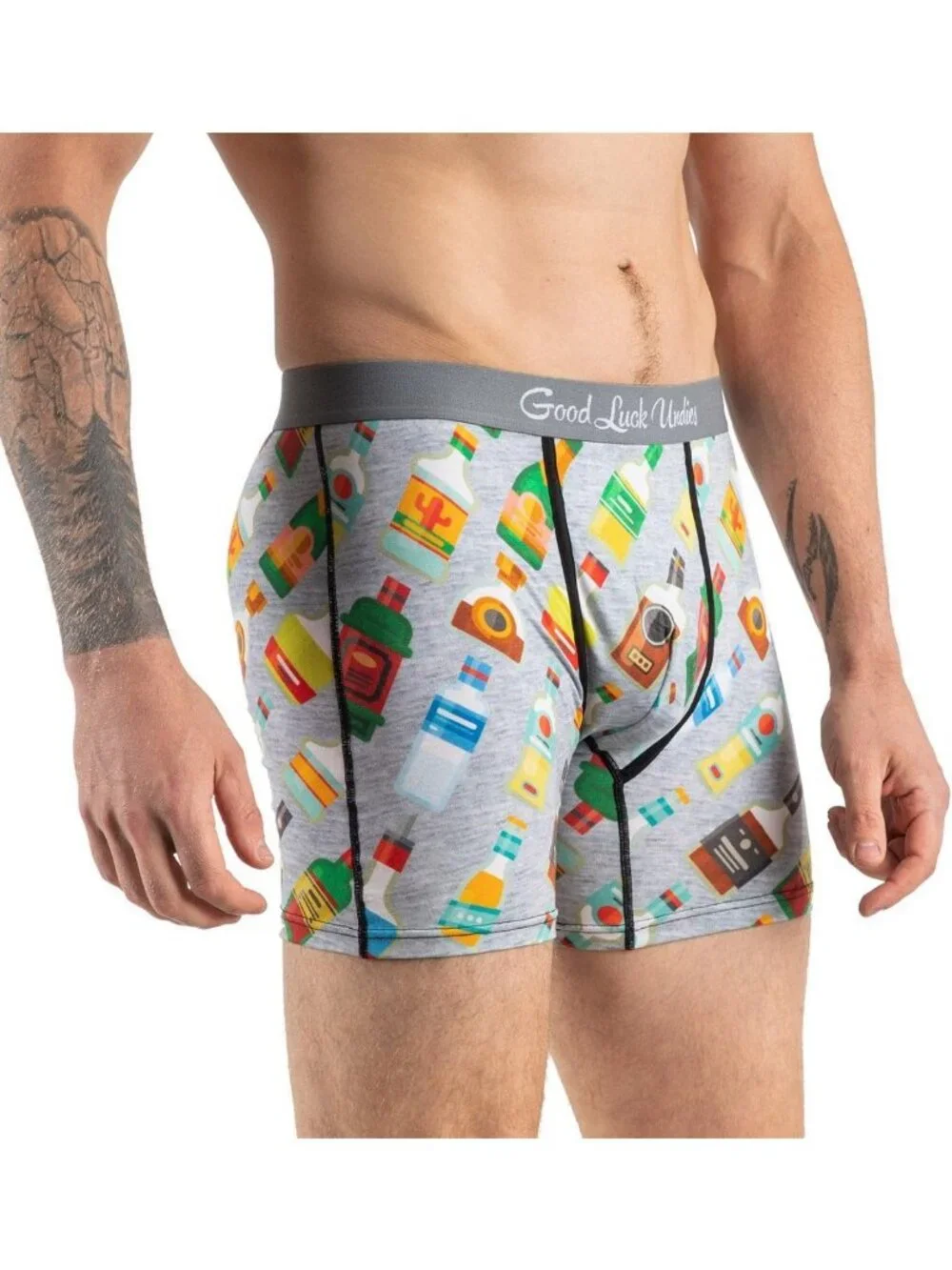 Men's Beer & Alcohol Boxer Briefs | Fun Graphic Underwear for Comfort & Style
